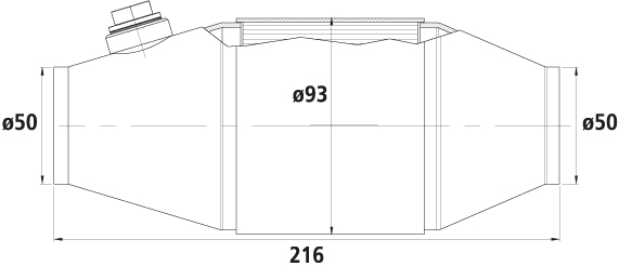HJS Motorsport-Kat FIA-Homologation ST9074/10 PE (90950019)