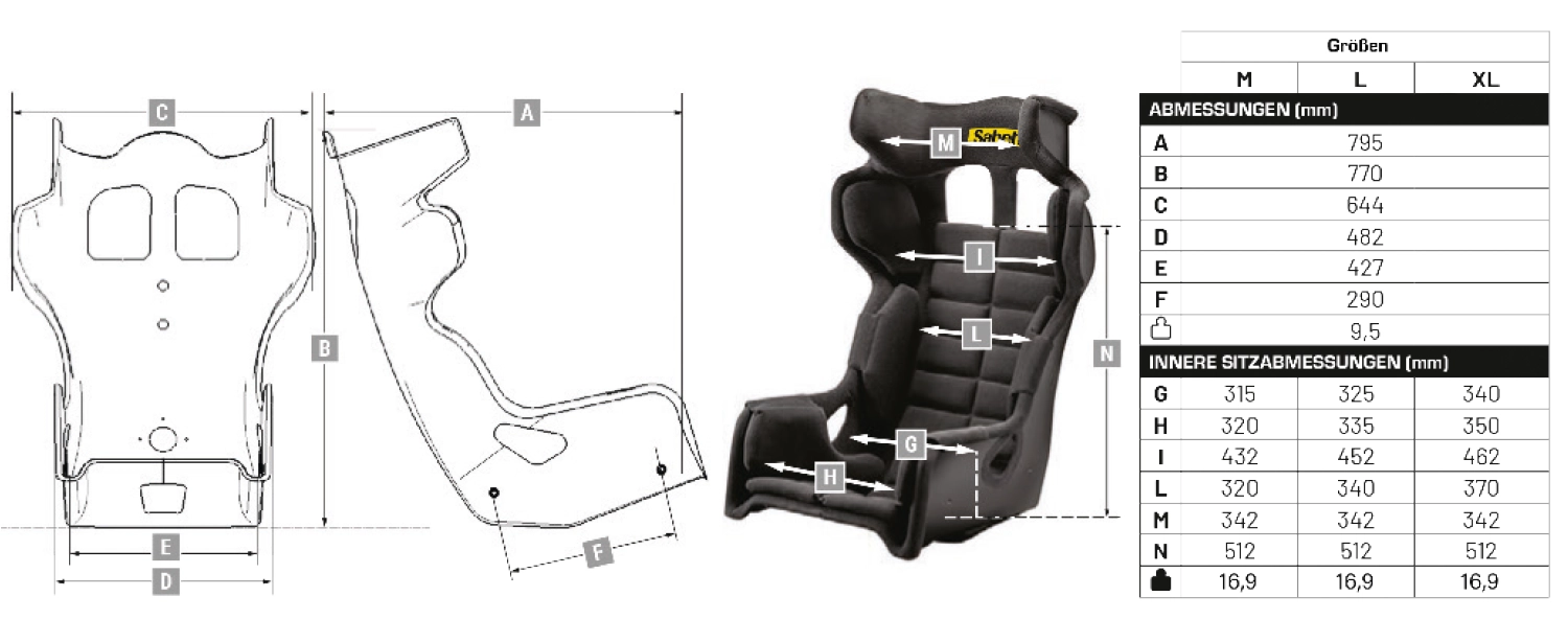 Sabelt Rennsitz GT-AM