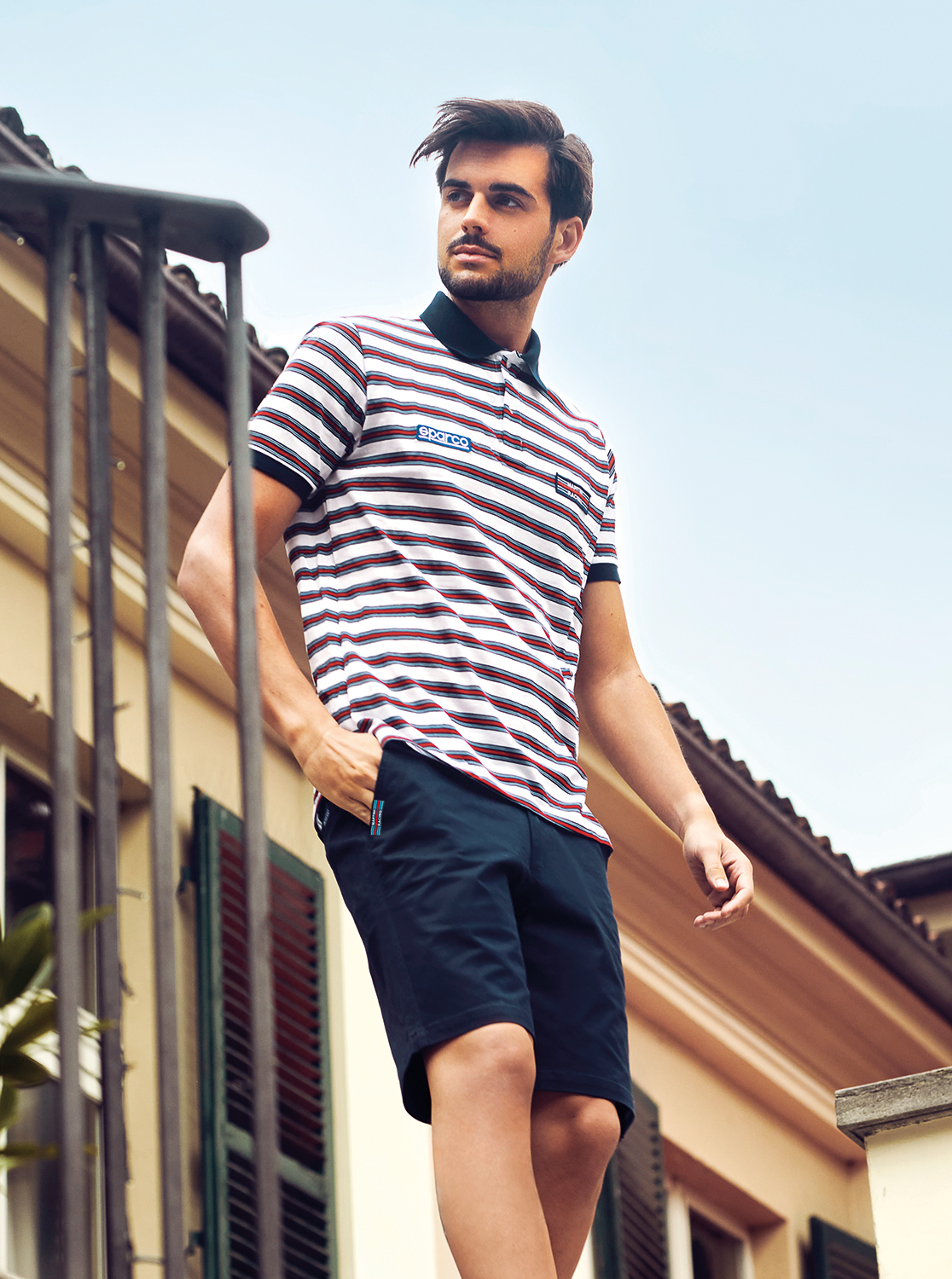 Sparco Poloshirt Sportline | Martini Racing
