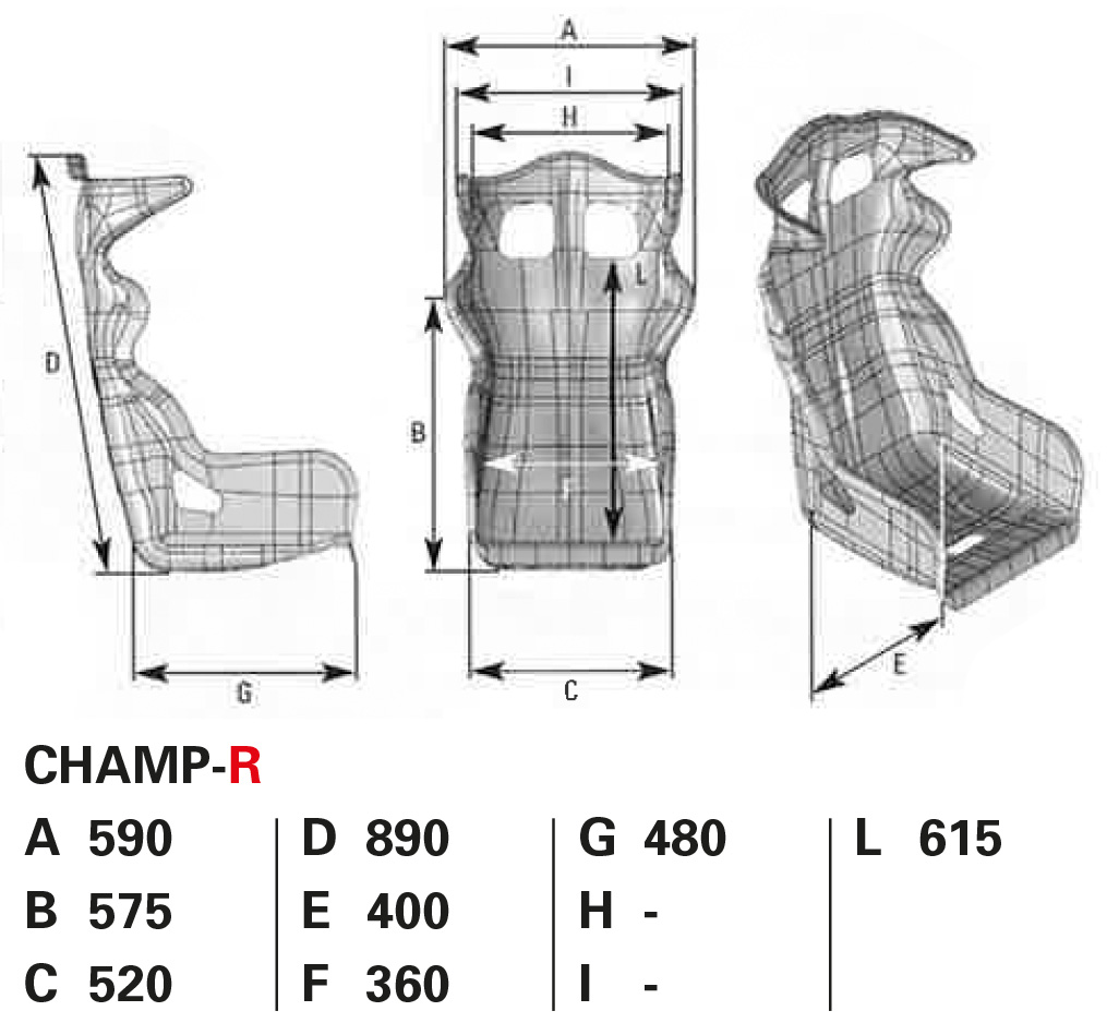 OMP Rennsitz Champ-R
