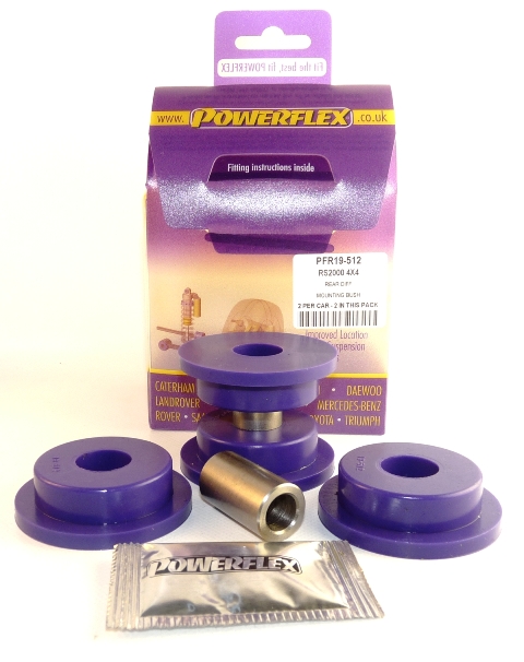 Powerflex (12) HA Differential zu Karosse