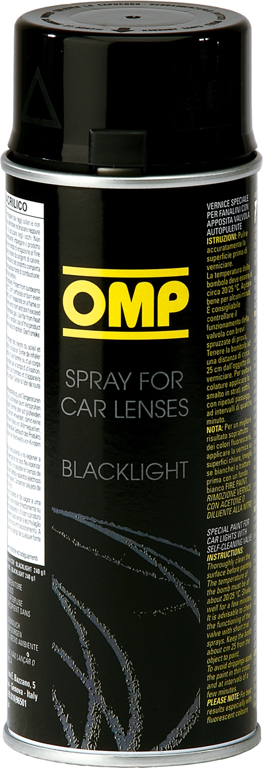OMP Tönungsspray Black Light, schwarz