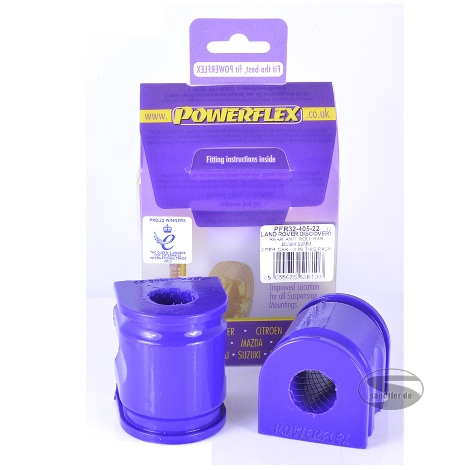 Powerflex (10) HA Stabilisator 22 mm