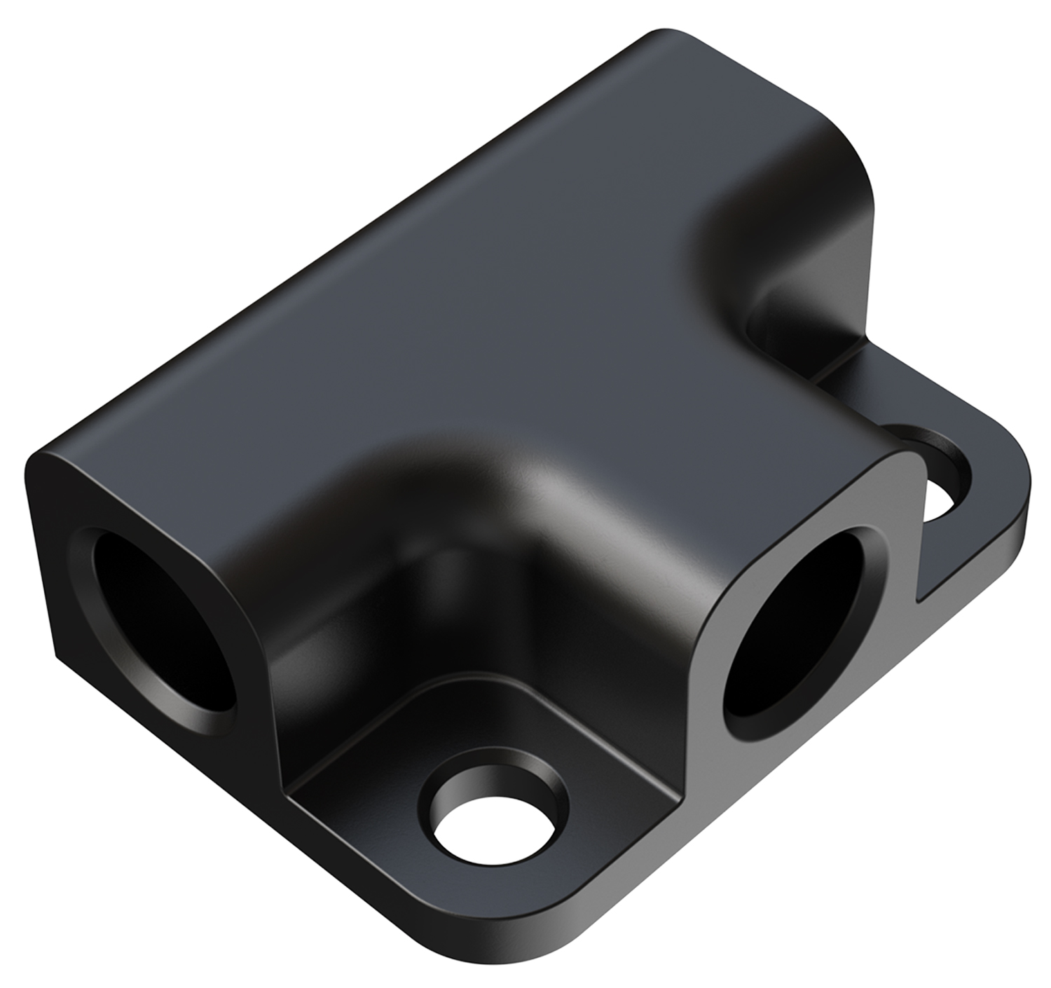 Goodridge T-Stück, 3 M10 x 1,00 konkav