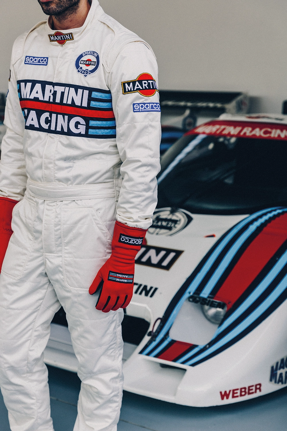 Sparco Rennoverall | Martini Racing